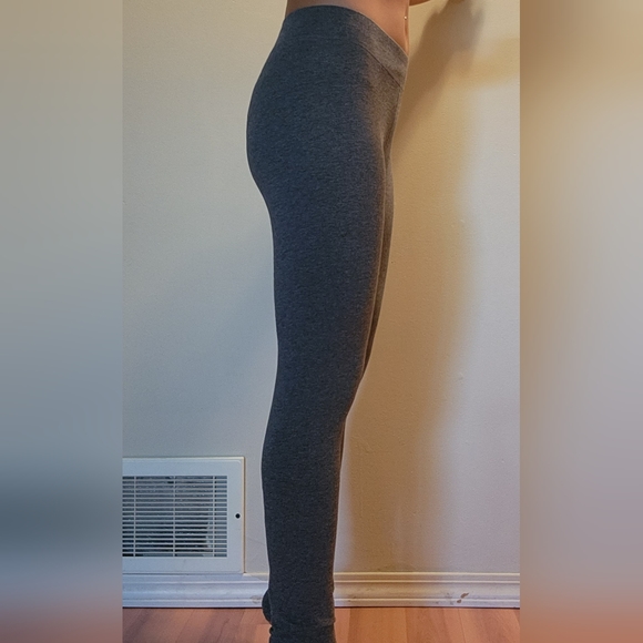 Grey Active SHORT Leggings - Picture 2 of 3